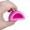 Silicone Cleaning Cosmetic Make Up Washing Brush Cleaner Scrubber Tool(Magenta)