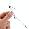 Luminous Shrimp Shape Fishing Lures Artificial Fishing Bait with Hook, Length: 7cm