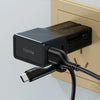 YESIDO CA105 1.2m 2.4A USB to 8 Pin Charging Data Cable with Hook(Black)