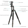 TRIOPO 652 Horizontal Arm Tripod Mount Quick Release Center Column Boom Bracket with Tripod Ball-Head