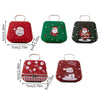 Christmas Decorations Handbag-shaped Candy Box Children Gift Iron Box(E)