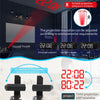 Mirror Projection Clock 2 Groups Alarm Mode with Vibrator(TS-9211)