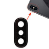 iPhone XS/XS Max Rear Camera Bezel & Lens Cover - Black