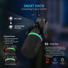 FEELWORLD PM1-AS XLR/USB Dynamic Microphone for Podcasting Recording Gaming Live Streaming with Boom Arm (Black)
