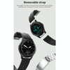 W68 1.54 inch Touch Screen IP67 Waterproof Smart Bracelet, Support Blood Oxygen Monitoring / Bluetooth Call / Heart Rate Monitoring, Style: Steel Strap(Silver)