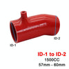 For Mazda 3 6 CX-4 Axela Atenza Intake Silicone Hose High Flow Cold Air Intake Pipe Turbo Intercooler, Specification: 1.5L-60-RD