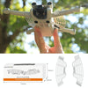 1 Pair Sunnylife MM3-HS464 For DJI Mini 3 Pro Hand Guard Hand-held Take-off And Landing Safety Guard(Light Grey)