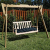 150x50x8cm Outdoor Bench Waterproof Sunscreen Thickened Soft Cushion(Dark Gray)