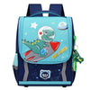 Kindergarten Children Cute Cartoon Backpack School Bag, Color: Large Navy Blue