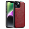 For iPhone 14 / 13 LC.IMEEKE Magsafe Phone Case(Red)