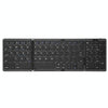 B089 Bluetooth Foldable Keyboard with Numeric (Black)
