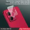 For Motorola Moto G84 5G imak High Definition Integrated Glass Lens Film