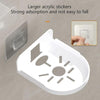 Wall-Mounted No-Drill Camera Shelf, White