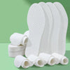 20pcs /Pack Summer Thin Disposable Insoles Cuttable Sweat-Absorbent And Breathable Footbeds, Size: 36(White)