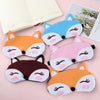 Cute Fox 3D Sleep Mask Rest Travel Sleeping Cover Sleep Ice Mask(Blue)