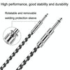 0.3m 2 Straight Head 6.35mm Guitar Cable Oxygen-Free Copper Core TS Large Two-core Cable