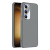 For Samsung Galaxy S23+ 5G Nano Lens Cover Liquid Silicone Phone Case(Titanium Gray)