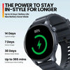 Zeblaze Btalk 3 Pro 1.43 inch BT5.2 Fitness Wellness Smart Watch, Support Bluetooth Call / Sleep / Blood Oxygen / Heart Rate / Blood Pressure Health Monitor(Space Gray)