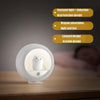 DZ-K610 Human Body Induction Night Light Cute Pet Bedroom Atmosphere Light USB Cabinet Wall Lamp(Yellow)
