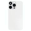 iPhone XR Back Cover, iP15 Pro Style (White)