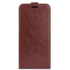 For Xiaomi Redmi K70 R64 Texture Single Vertical Flip Leather Phone Case(Brown)
