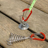 Outdoor Barracks Octopus Buckle Camping Deck Nail Stainless Steel Fixed Tent Rope Buckle