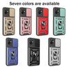For Samsung Galaxy M06 5G / F06 5G Sliding Camera Cover Design TPU+PC Phone Case(Green)