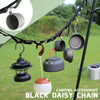 COOL CAMP CF-713 2m Outdoor Camping Multifunctional Lanyard Tent Canopy Hanger Straps Windproof Clothesline(Black)