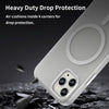 For iPhone 11 Pro MagSafe Frosted Translucent TPU + PC Full Coverage Phone Case(White)