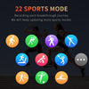 S09-C 1.69 inch Full Touch Screen Smart Watch, IP67 Waterproof Support Heart Rate & Blood Oxygen Monitoring / Multiple Sports Modes(Orange)