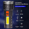 L-822 USB Rechargeable Floodlight Mini Portable LED Flashlight