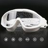 HAIZID Large Frame Waterproof Anti-Fog Swimming Goggles With Earplugs(White)