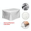 3D Printer Waterproof Cover Copier Dust Cover, Size: 50x40x30cm(Silver)