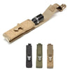 Outdoor Flashlight Bag Multi-functional Throwing Stick Cover MP5 Storage Bag Tool Kit(Khaki)