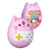 For Tamagotchi pix Silicone Cartoon Electronic Pet Protective Case(Pink)