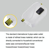 Instant Water Heater Mini Kitchen Quick Heater Household Hand Washing Water Heater EU  Plug(White)