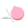 Folding Air Cushion Comb Portable 2 In 1 Comb wWith Mirror(Cherry Blossom Pink)