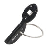 Universal Car Aluminum Alloy Mount Hood Pin Bonnet Lock (Black)
