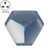 A95X F4 8K UHD Smart TV BOX Android 10.0 Media Player with Remote Control, Amlogic S905X4 Quad Core Cortex-A55 up to 2.0GHz, RAM: 4GB, ROM: 128GB, 2.4GHz/5GHz WiFi, Bluetooth, UK Plug(Metallic Blue)