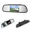 PZ-705 4.3 inch TFT LCD Car Rear View Mirror Monitor for Car Rearview Parking Video Systems