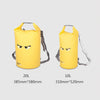 10L SPORON Outdoor Seaside Beach Swimming Rafting Waterproof Bag PVC Mesh Cloth Storage Bucket Bag(Gray)