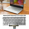 HP Pavilion X360 14-DW US Silver Backlit Keyboard