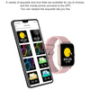Ochstin 5H80 1.69 inch Square Screen Silicone Strap Heart Rate Blood Oxygen Monitoring Bluetooth Smart Watch(Black)