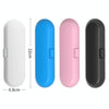 3 PCS Universal Sonic Electric Toothbrush Travel Portable Storage Box(Pink)