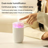 230ml Flower Air Humidifier USB Home Car Aroma Humidifier With Colorful Ambient Light(Pink)