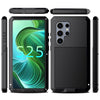 For Samsung Galaxy S25 Ultra 5G Shockproof Life Waterproof Silicone + Zinc Alloy Phone Case(Black)