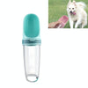 Portable Pet Water Bottle 500ml Green - Dog & Cat Travel Bowl