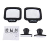 2 PCS 270 Degree Wide-angle Lens Magnetic Adjustable Rear View Mirror