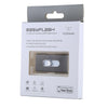 RQW-02 3 in 1 USB 2.0 & 8 Pin & Micro USB 64GB Flash Drive(Black)