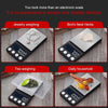 High-Precision Electronic Scale Mini Portable Jewellery Medicine Scale, Style:500g/0.1g